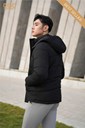 WAJKBD187M - ĐEN_2 Ảnh của Áo jacket 3 lớp dáng ngắn